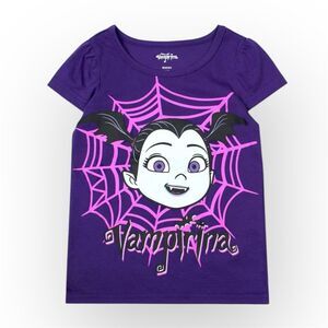 Disney’s Vampirina Purple Character Short Sleeve T-Shirt, Girls 5